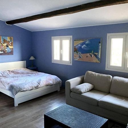 شقة Agreable Chambre D'Hotes Avec Vue Sur Les Collines لا كول سور لو المظهر الخارجي الصورة